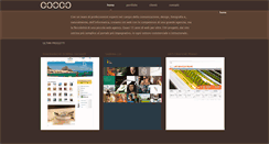 Desktop Screenshot of corradococco.it