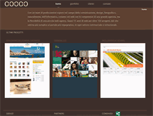 Tablet Screenshot of corradococco.it